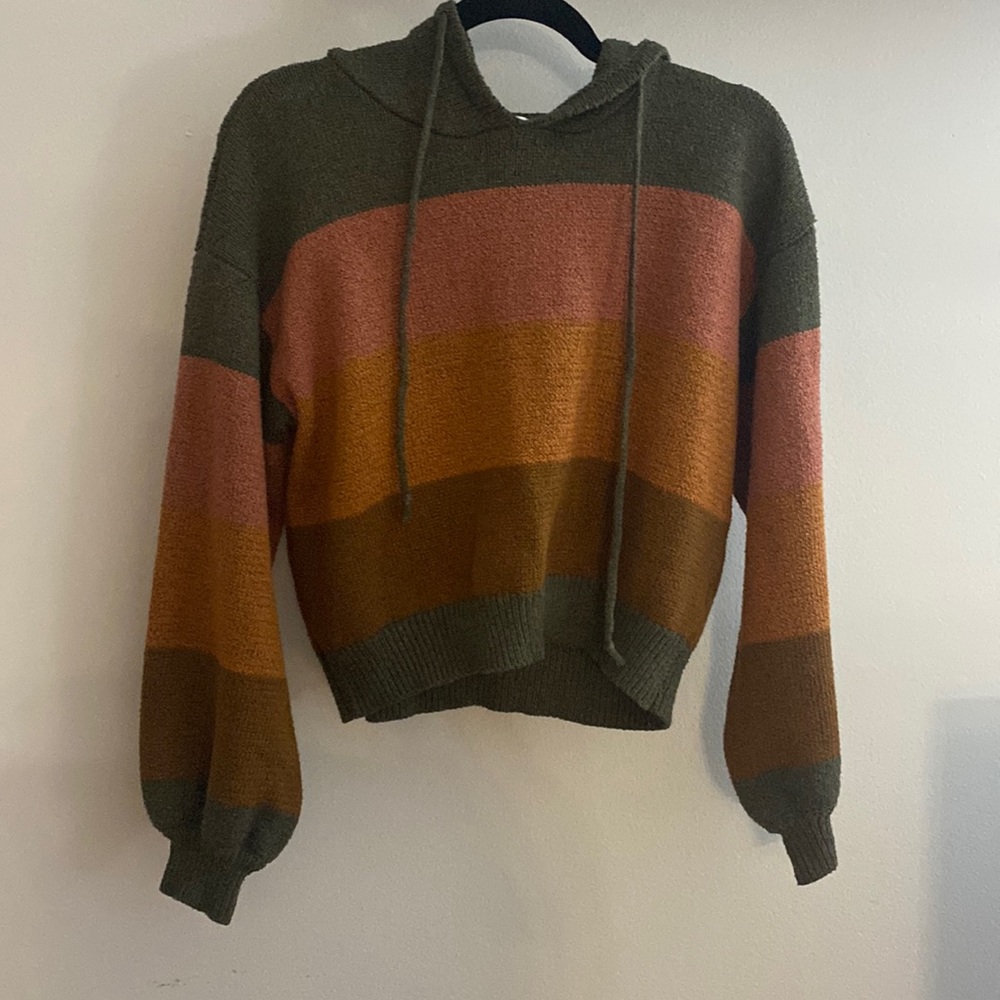 Wild Fern Hooded Sweater